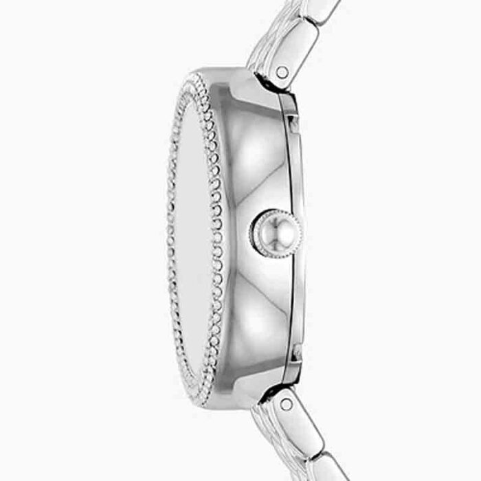 Emporio Armani Rosa Quartz Mother of Pearl Dial Silver Steel Strap Watch For Women - AR11461 - Image 7